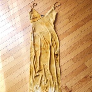 Fashion Nova Tie-Dye Midi Dress